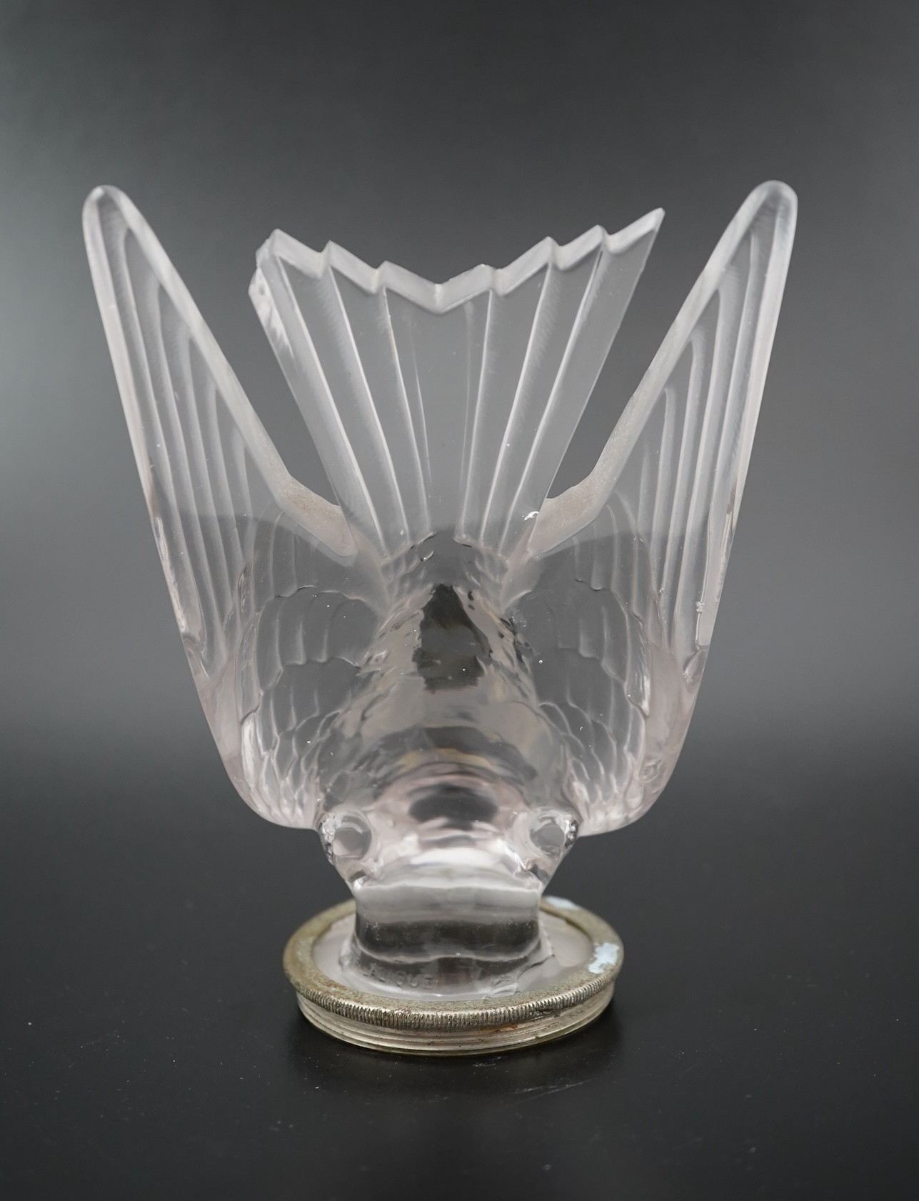 René Lalique: A 'Hirondelle' mascot
